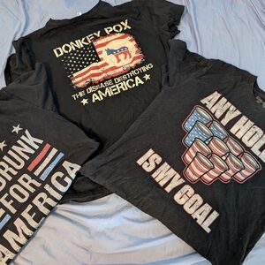 Black Graphic Mens T-Shirt